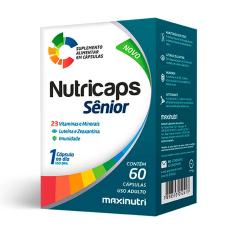 Nutricaps Senior Polivitaminico Imunidade 60 Caps Maxinutri