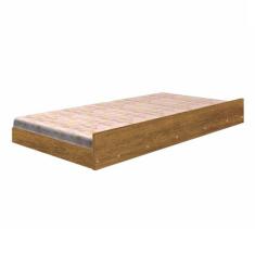 Cama Auxiliar 100% MDF Solteiro 23cmx188cmx88cm - Tigus Baby