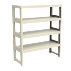 Estante Quadra com 4 Prateleiras Fendi