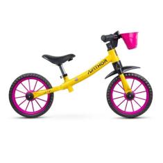 Bicicleta Infantil Equilíbrio Balance Bike Garden Sem Pedal - Nathor
