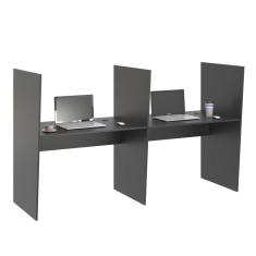 Mesa de Atendimento 2 Lugar Roma Preto Onix