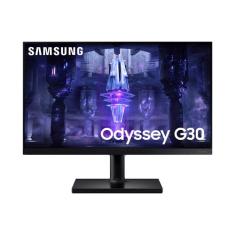 Monitor Gamer Samsung Odyssey G30 24'' Cor Preto 110v/220v Odyssey G30