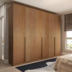 Guarda-Roupa Casal Vinci 6 Portas 6 Gavetas Cinamomo - Panorama Móveis