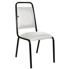Cadeira Empilhável Para Hotelaria Linha Hotel Fremont Branco
