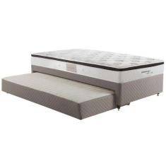 Bicama de Solteiro com Cama Auxiliar Herval Edimburgo, 57x88x188 cm