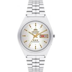 Relógio orient automático masculino prata 469wb1af b1sx