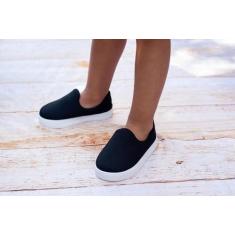 Tenis Calce Facil Infantil Casual Dia a Dia Preço - Cazzani, 20, Preto