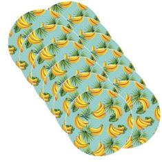 Sousplat Tropical Banana - NSW, Sem base, 12 Peças
