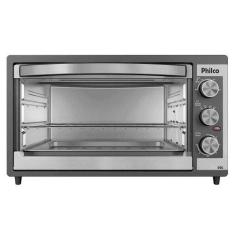 Forno Elétrico Philco 50L PFE52P Dupla Resistência, Aço, 220V