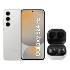 Smartphone Samsung Galaxy S24 FE 256GB 5G 8GB RAM - Cinza + Galaxy Bud