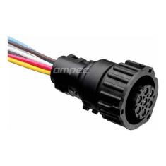 Chicote Conector Redondo 7 Vias