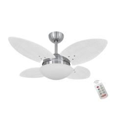 Ventilador Volare Mini P Palmae Branco 127V Controle Remoto