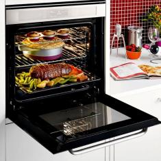 Forno de Embutir Elétrico Inox Brastemp 67 Litros BO260ARBNA