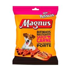 Magnus Bifinho Para Cães Adultos De Pequeno Porte Sabor Carne 60g