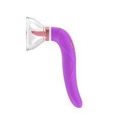 Vibrador e Sugador Recarregável Com Língua Asopus Lovetoys, Lovetoys