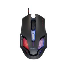 Mouse Gamer Acer Nitro NMW200, 6 Botões, 7200 DPI Preto/Vermelho