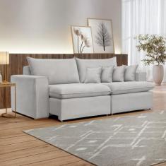 Sofá Retrátil 200cm Barcelona - Celflex