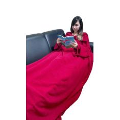 Cobertor Com Mangas - Vermelho - 1,90M X 1,50M - Dryas