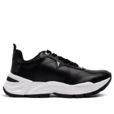Tênis Feminino Via Marte Jogging Preto-Feminino