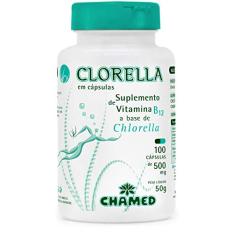 Chamel Clorella Em Cápsulas - 100 Cápsulas 500Mg