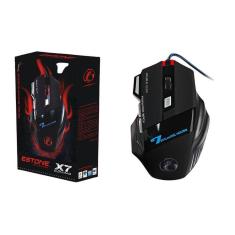 Mouse Gamer Estone X7 2400Dpi Led Sport 7 Botões Pronto