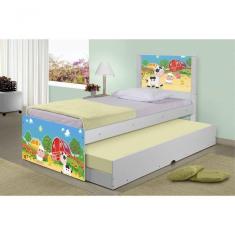 Bicama Fazendinha Colorida