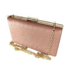 Bolsa feminina clutch festa brilho carteira de mão premium-Feminino
