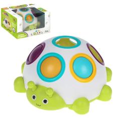 Joaninha Brinquedo Baby Educativo Aprender Cores E Bolinhas