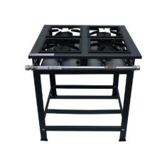 Fogão Industrial P5 4 Bocas Baixa Pressão 4QS - MetalFour