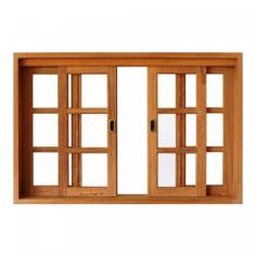 Janela de Correr Quadriculado Madersilva 1,20m x 1,60m