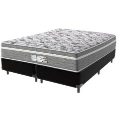 Cama Box e Colchão Evolution Molas Ensacadas Queen Probel, Preto