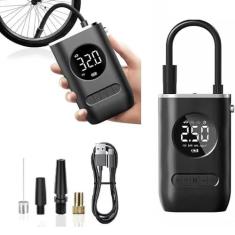 Compressor Portátil Digital 150 PSI  Bomba de Ar Sem Fio para Pneus de