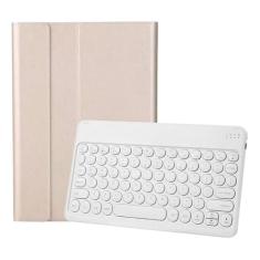 Teclado Redondo + Capa Couro Para Samsung Tab S8 Ultra 14.6polegadas