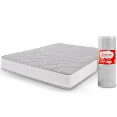 Colchão Casal Espuma D28 A Vácuo Ortopédica Certificada 138x188x17cm - bf Colchões