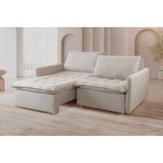 Sofá Cama Retrátil 220 Cm Califórnia