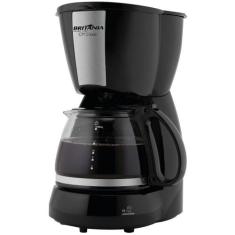 Cafeteira Britânia CP15 15 Xícaras, Preto, 220V