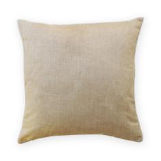 Capa de almofada VivaIN liso suede mesclado marrom e dourado