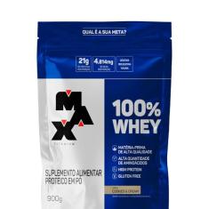 100% Whey Refil Max Titanium (900g) Cookies & Cream