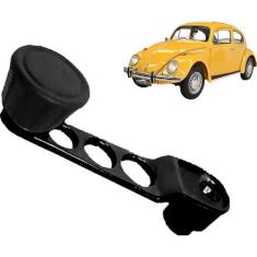 Manivela Vidro Fusca Sport 69 a 96 Plástico Preta - AMC