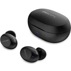 Fone de Ouvido Philips Intra-Auricular, True Wireless, Bluetooth, Preto - Tat1235bk/97