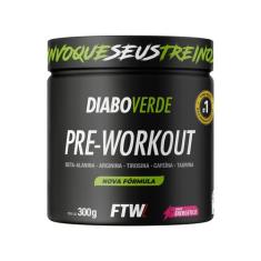 Pré Treino Diabo Verde Insano 300g Energético Ftw Workout - FTW Sports