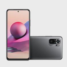 Smartphone Xiaomi Redmi Note 10S Tela 6,43 128GB 6GB ram Câmera Quâdrupla + Selfie 13MP - Cinza