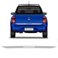 Faixa Saveiro G7 2017/2020 Adesivo Tampa Traseira Decorativo - SPORTIN