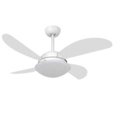 Ventilador de Teto Volare Branco Fosco Fly Moderno Luxo 127V, 110V