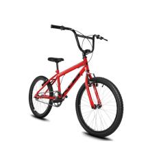 Bicicleta Infantil Passeio Aro 20 KOG CrossX Freio V-Brake Cor:Vermelho + Preto
