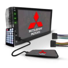 Central Multimidia Universal 2 Din Mp5 Bt Espelha Usb Mitsubishi - Fir