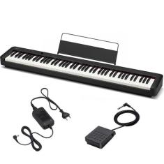 Piano Digital Casio Stage CDP-S160 Preto CDPS160