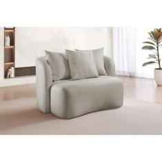 Sofá Curvo Orgânico Orion Elegância e Contemporaneidade - Zurc Decor