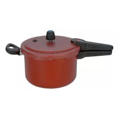 Panela de Pressão fechamento externo 4,5 litros Ramos Vermelha