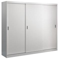 Guarda Roupa 3 Portas De Correr 264cm Winter F04 Branco